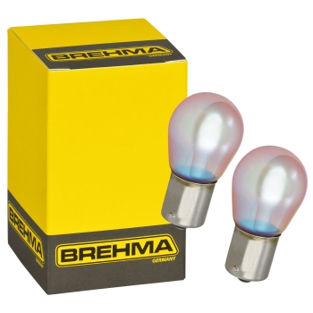 2x Brehma PY21W Chroma vision Silver Blinkerlampen 12V 21W