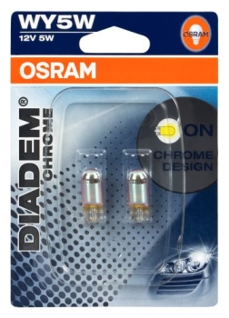 2er Set OSRAM Diadem Chrome Wy5W 2827DC-02B 12V 5W