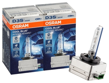Duo Set OSRAM D3S Cool Blue Intense 66340CBI 6000K 42V 35W