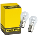 2er Set BREHMA P21/5W Kugel Lampe BAY15d 21/5W 12V