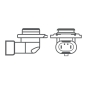 Preview: BREHMA HB3 9005 Classic Lampe 12V 60W P20d