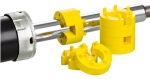 Preview: 8x Federwegbegrenzer Yellow Stick 25mm universell Federwegsbegrenzer