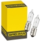 Preview: 10x BREHMA Classic H21W 12V 21W BAY9s Halogen Lampe