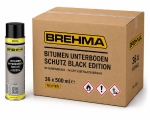 Preview: 36x Bitumen Unterbodenschutz Black Edition 500ml Steinschlagschutz schwarz