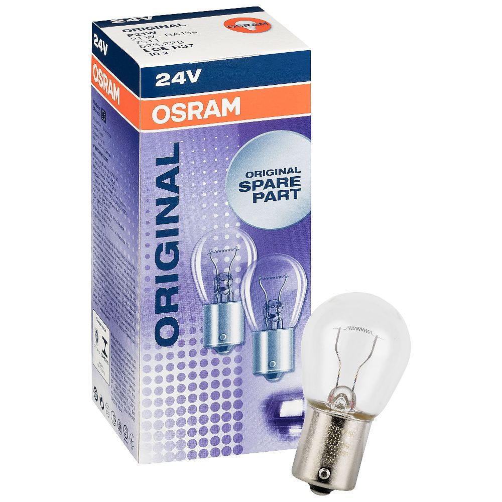 Auto-Lampen-Discount - H7 Lampen und mehr günstig kaufen - OSRAM Glühlampe  H7 Truckstar Pro +120% 24V 70W Heavy Duty LKW 64215TSP