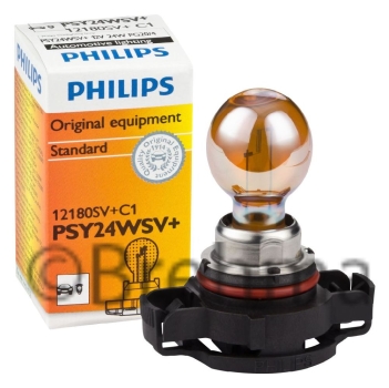 2x Philips PSY24W 12180SV Silvervision Blinkerlampe PG20/4 12V 24W
