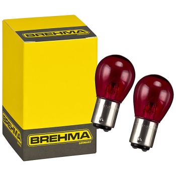 2er Set Rote Rück- Bremslicht Lampe 21/5W PR21/5W BAW15D 12V