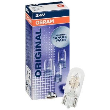 Auto-Lampen-Discount - H7 Lampen und mehr günstig kaufen - 10x OSRAM Standlicht  W5W Autolampen T10 24V 5W LKW 2845