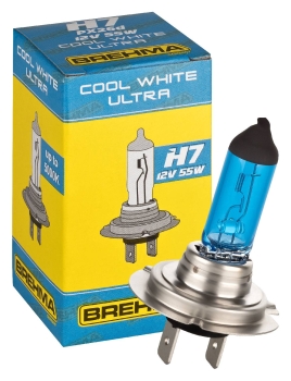 BREHMA H7 Cool White Ultra CWU Xenon look 12V 55W PX26d 5000K