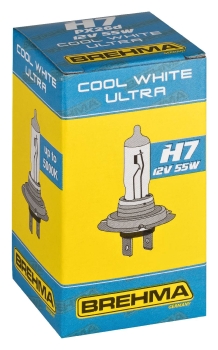2x BREHMA H7 Cool White Ultra CWU Xenon Look Optik Autolampe 12V 55W PX26d