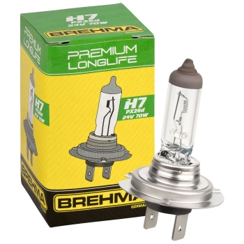 BREHMA Premium Longlife H7 24V 70W KFZ Lampe