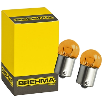 10x BREHMA RY10W Kugellampen BAU15s 12V 10W