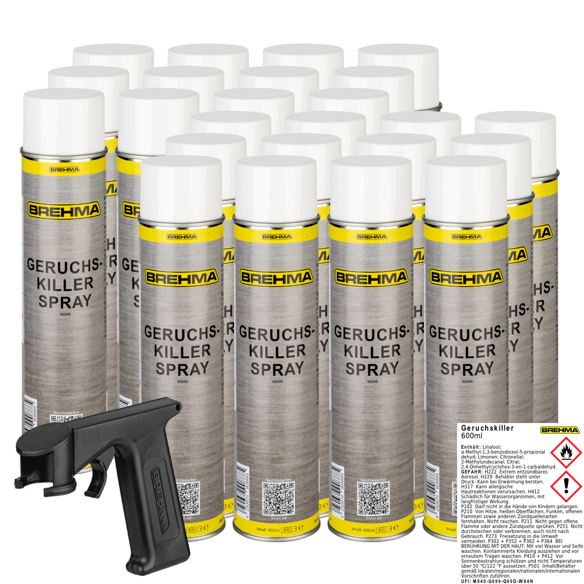 Auto-Lampen-Discount - H7 Lampen und mehr günstig kaufen - BREHMA  Enteiserspray Scheibenenteiser Entfrosterspray Frostschutz 400ml