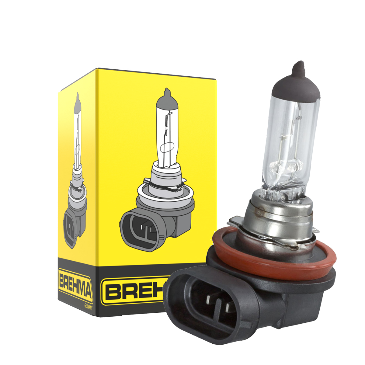 10x BREHMA Classic H11 Halogen Lampe 24V 70W