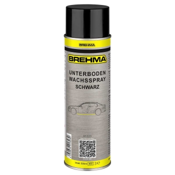 24x BREHMA Unterbodenwachs Spray schwarz Unterbodenschutz Wax UBS mit Griff