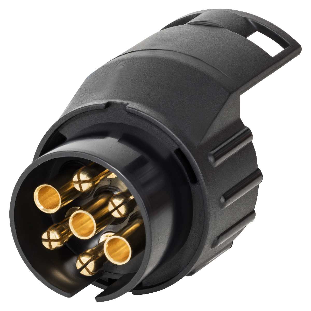 Anhänger Adapter 13-polig auf 7-polig Kurzadapter MINI Steckdosenadapter für Auto & Anhänger
