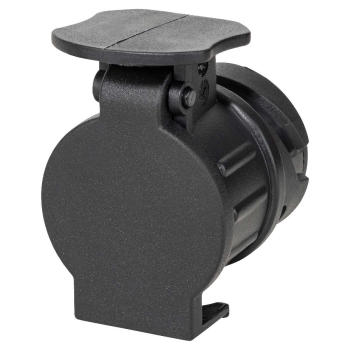 Preview: Anhänger Adapter 7-polig auf 13-polig Kurzadapter MINI Steckdosenadapter für Auto & Anhänger