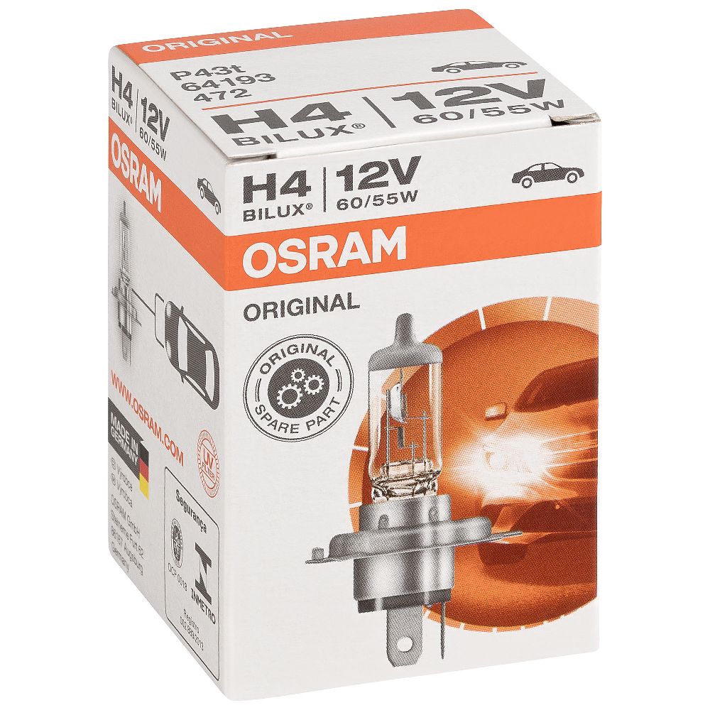 Osram GLL H4 Raystar Advanced +150% 12V 60/55W Autolampen