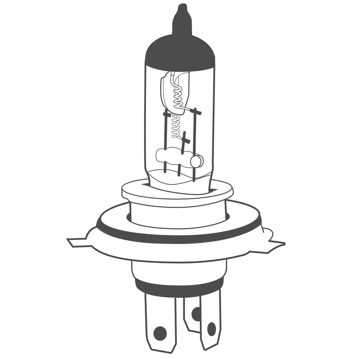 Halogenlampe H7 24V / 70W, Traktor Ersatzteile