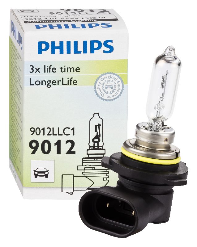 Philips 9012LL Longlife Lamp HIR2 Lamp 12V 55W Made IN Germany E1