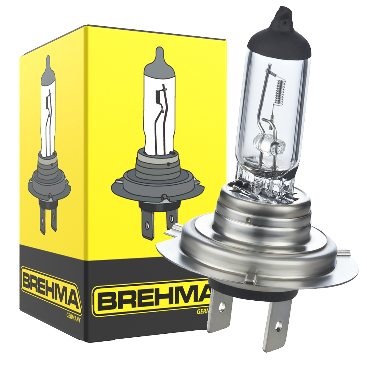 Auto-Lampen-Discount - H7 Lampen und mehr günstig kaufen - 10x BREHMA  Classic H7 12V 55W Lampe Halogen Standard