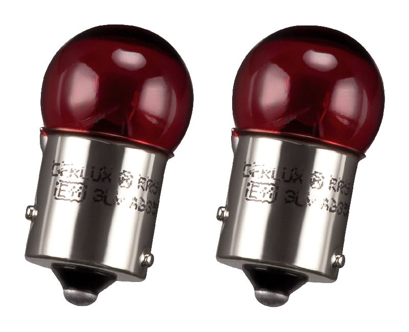 Auto-Lampen-Discount - H7 Lampen und mehr günstig kaufen - 2er Set Rote  Glühlampe RR5W 12V 5W BAW15s