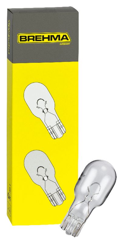 Auto-Lampen-Discount - H7 Lampen und mehr günstig kaufen - 10x BREHMA W16W  12V 16W T15 Glassockellampe W2.1x9.5d