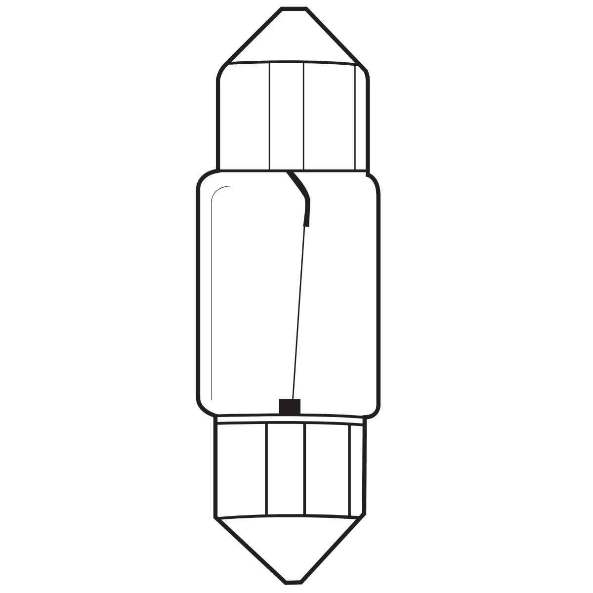 Auto-Lampen-Discount - H7 Lampen und mehr günstig kaufen - 10x BREHMA Soffitte  15W 12V C15W SV8.5-8 43mm 15x43mm