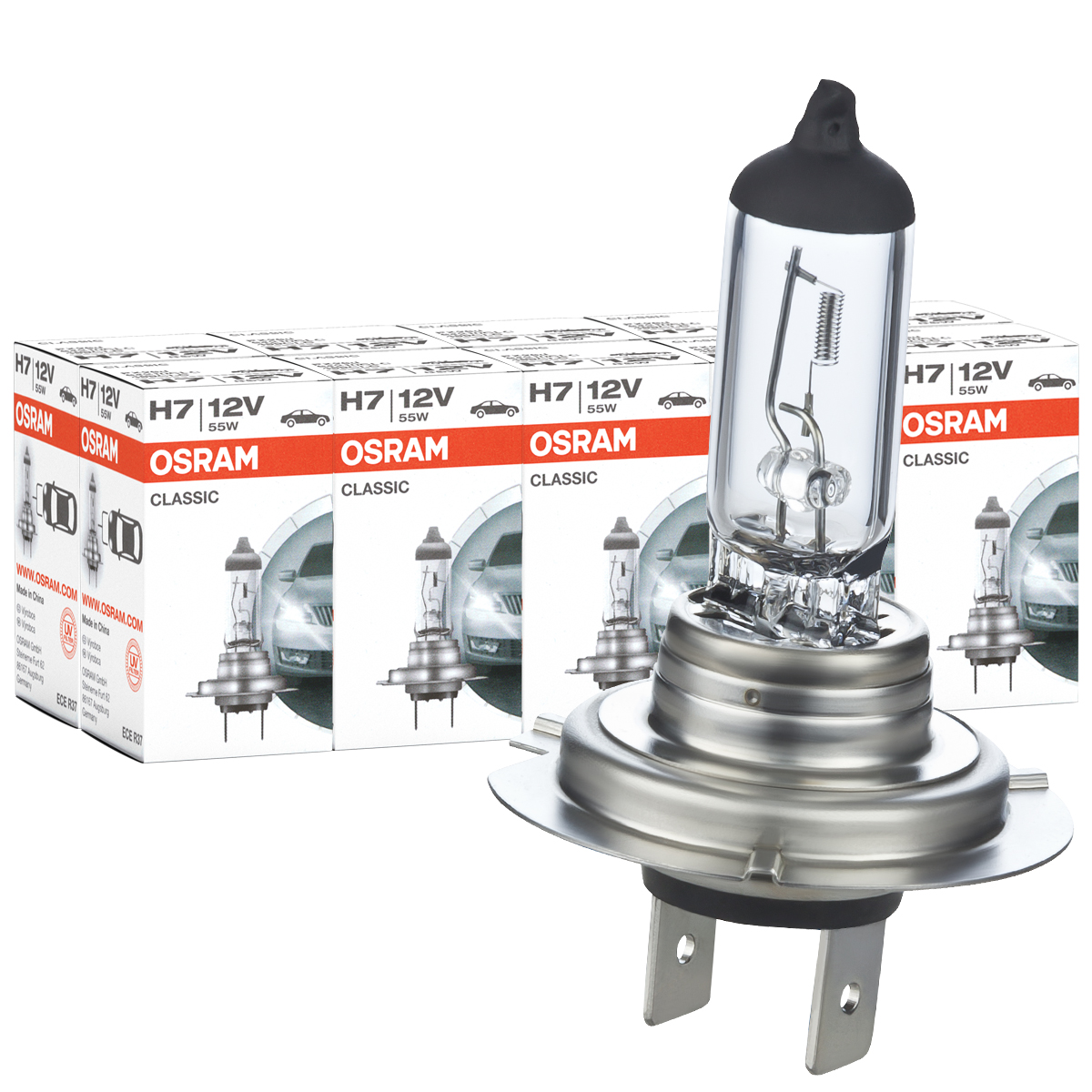 H7 12v 55w px26d отзывы. Лампа h7 12v 55w px26d (Osram. Лампа н7 галогенная 55w 12v (1шт) Osram/10. Osram Original 64210. 64210clc лампа автомобильная н7 12v 55w px26d Classic Osram.