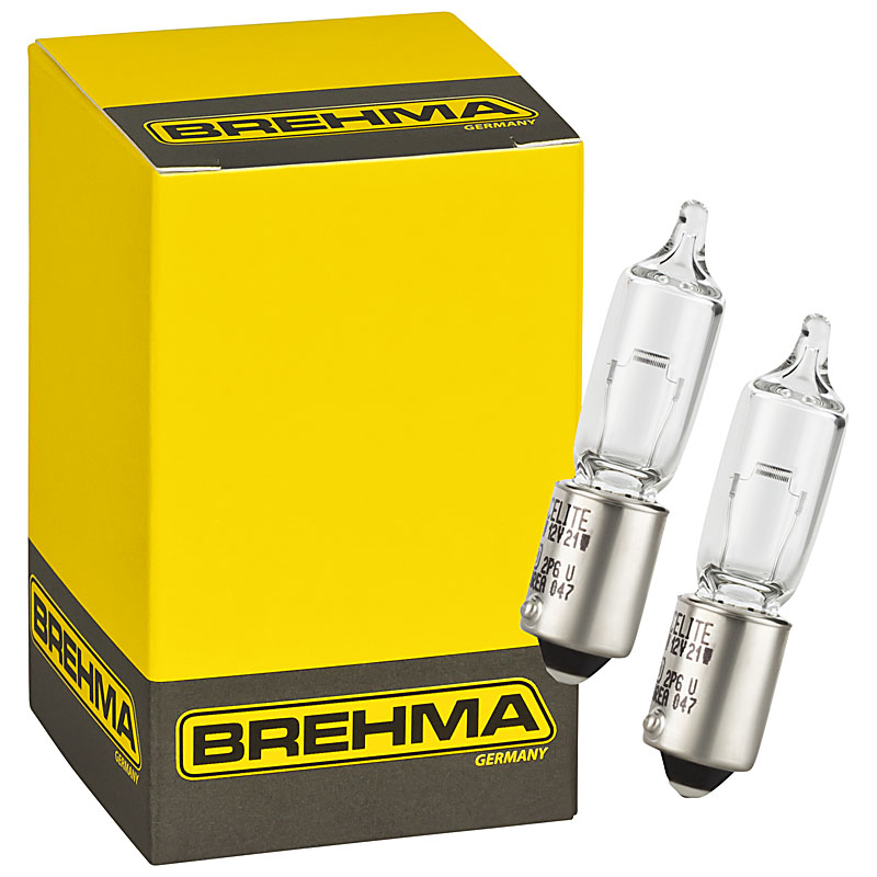 10x BREHMA PY21W Blinkerlampe 12V 21W orange Kugel Lampe BAU15s Blinker  Birne 4250670902609