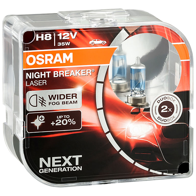 OSRAM Night Breaker Laser (Next Generation) H8