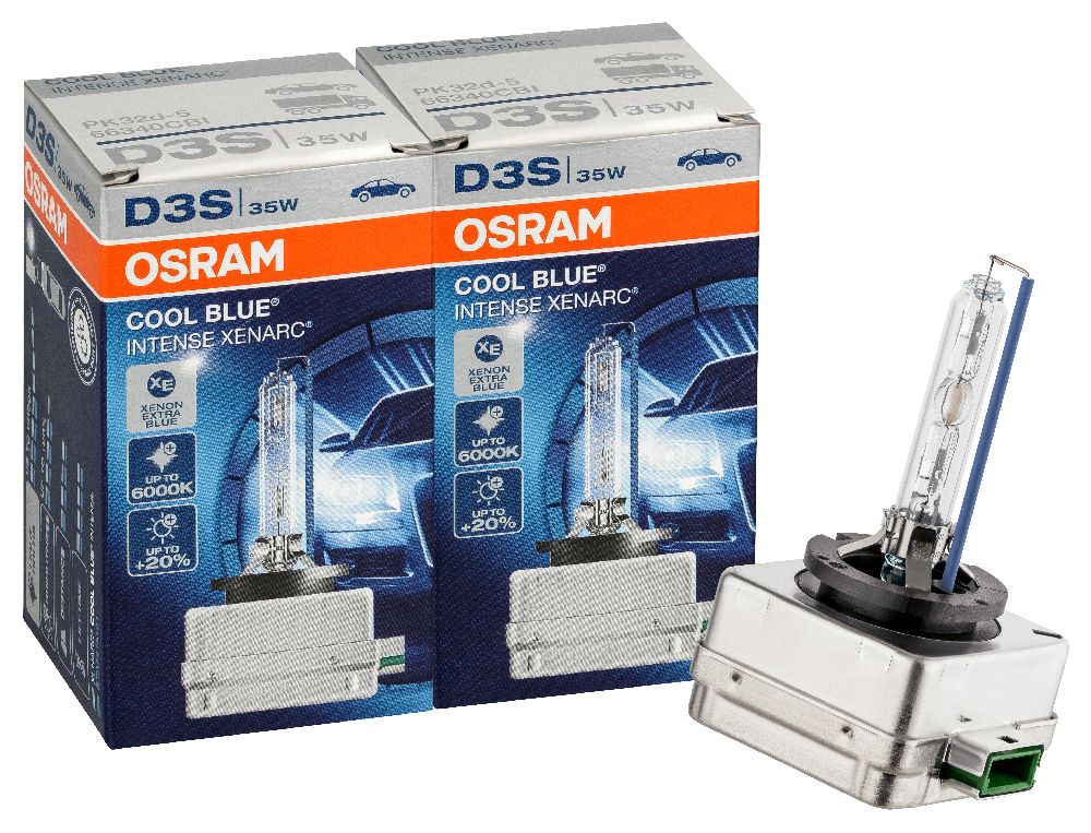 Auto-Lampen-Discount - H7 Lampen und mehr günstig kaufen - Duo Set OSRAM  D3S Cool Blue Intense 66340CBI 6000K 42V 35W