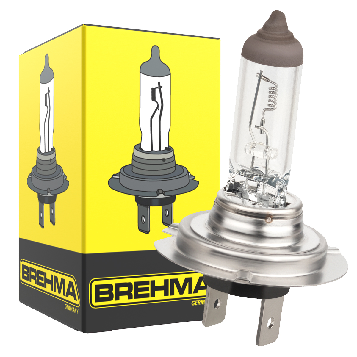 Auto-Lampen-Discount - H7 Lampen und mehr günstig kaufen - Brehma Classic H4  24V 75/70W Halogen Lampe