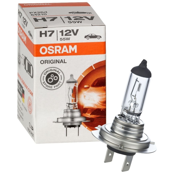Auto-Lampen-Discount - H7 Lampen und mehr günstig kaufen - OSRAM Glühlampe  H7 PX26d Longlife 12V 55W 64210L