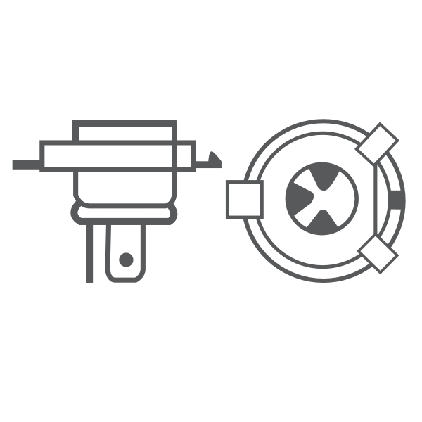 Halogenlampe 12V 55W H7 Prem+50% von GLÜWO