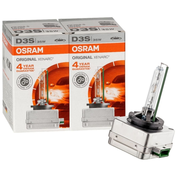 Auto-Lampen-Discount - H7 Lampen und mehr günstig kaufen - Duo Set OSRAM  Xenarc D3S Xenon Brenner PK32d-5 42V 35W 66340
