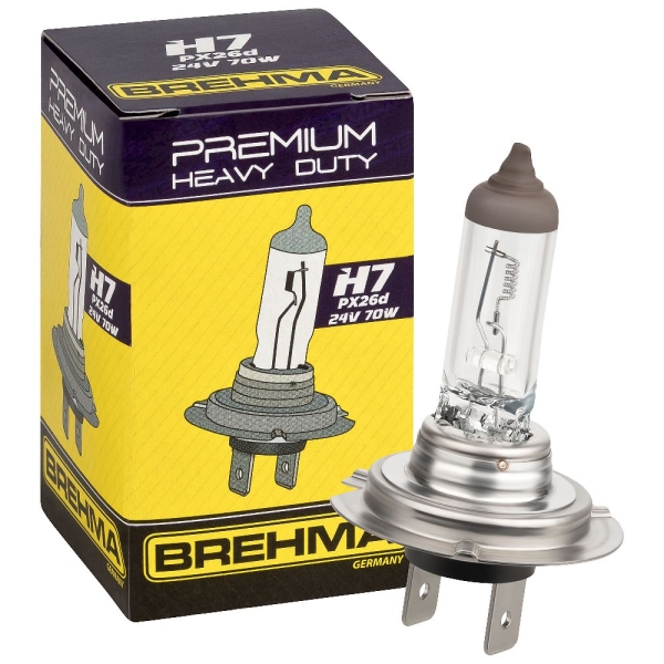 Auto-Lampen-Discount - H7 Lampen und mehr günstig kaufen - BREHMA Heavy  Duty H7 HD 24V 70W KFZ Lampe