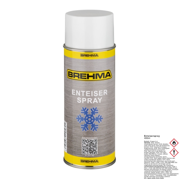 Auto-Lampen-Discount - H7 Lampen und mehr günstig kaufen - BREHMA Enteiserspray  Scheibenenteiser Entfrosterspray Frostschutz 400ml