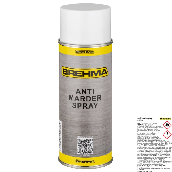 Auto-Lampen-Discount - H7 Lampen und mehr günstig kaufen - BREHMA  Antimarderspray Marderschreck Marder Spray 400ml