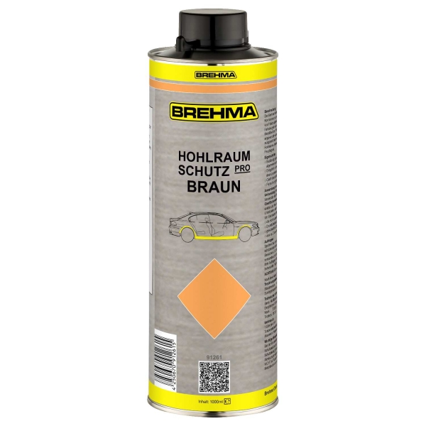 BREHMA Hohlraumschutz Pro braun Hohlraumversiegelung Wachs Hohlraumkonservierung 1L