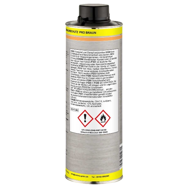 BREHMA Hohlraumschutz Pro braun Hohlraumversiegelung Wachs Hohlraumkonservierung 1L