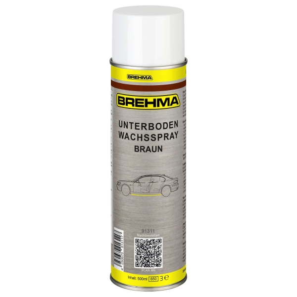 BREHMA Unterbodenwachs Spray braun Unterbodenschutz Wachs Wax UBS 500ml