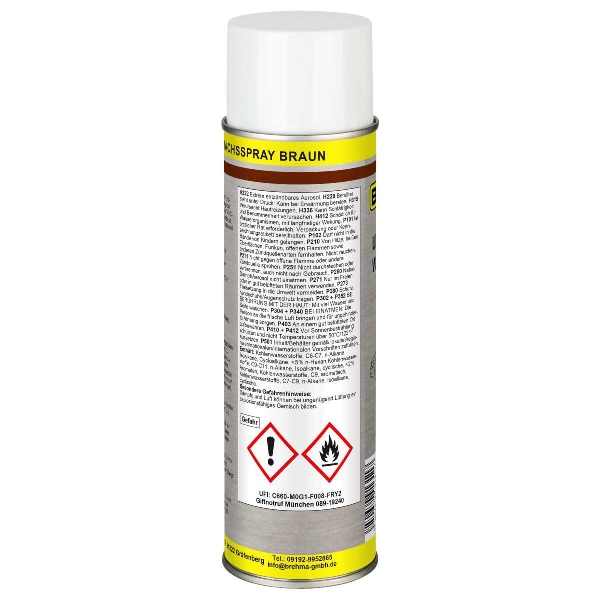 BREHMA Unterbodenwachs Spray braun Unterbodenschutz Wachs Wax UBS 500ml
