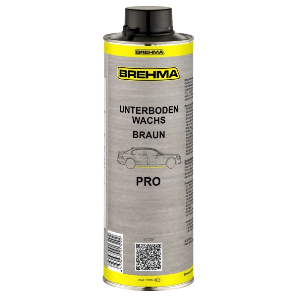 BREHMA Unterbodenwachs PRO braun 1L Unterbodenschutz Wachs Wax UBS