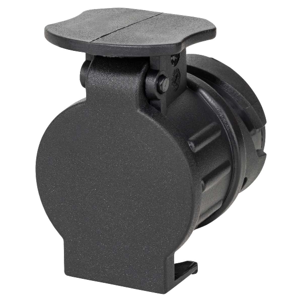 Anhänger Adapter 7-polig auf 13-polig Kurzadapter MINI Steckdosenadapter für Auto & Anhänger