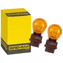 2er Set BREHMA PY27/7W WX2,5x16q 12V 27/7W Typ 3757A US-Cars