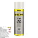 BREHMA Acryl Lackspray Ral 9010 Reinweiss matt Lack Farbe Sprühfarbe 400ml
